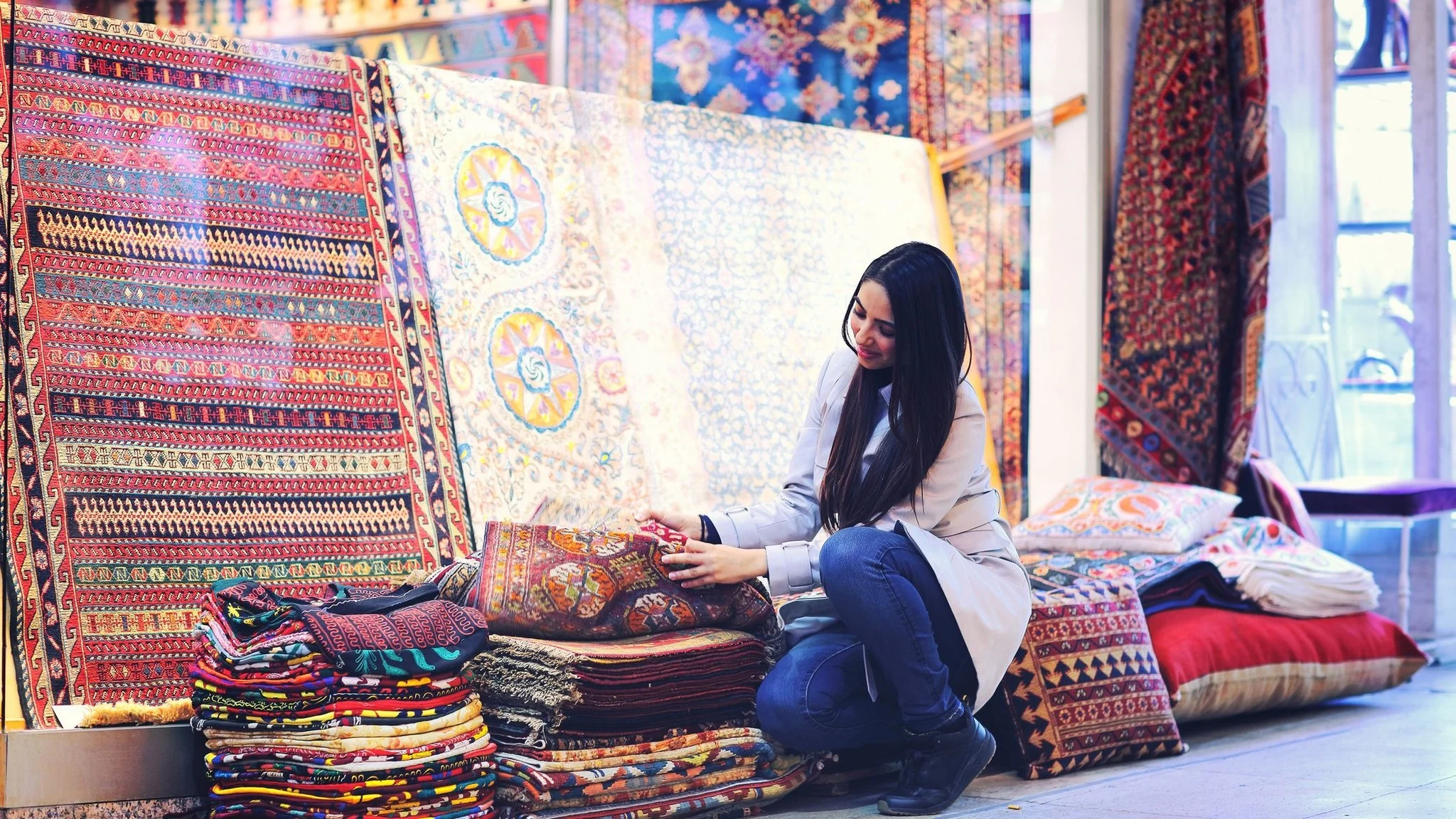 hand made rugs in Saudi Arabia